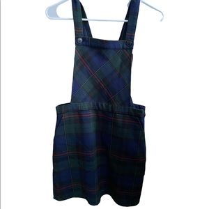 Women’s Overall plaid dress